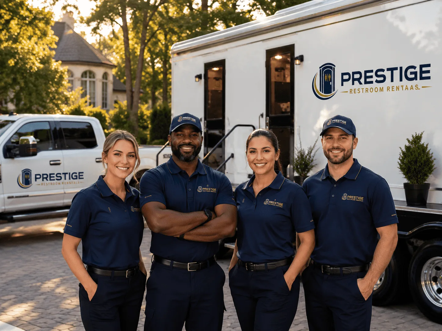 Trusted Luxury Portable Restrooms company in Cedarbluff, MS